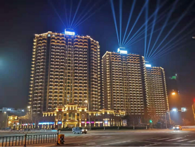 威海市華瀚大湖公館樓(lou)體(ti)及週邊景觀亮化工程