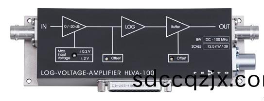 HLVA-100對(dui)數的帶寬電壓放大(da)器(qi)