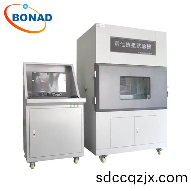 Battery extrusion test equipment with servo computer