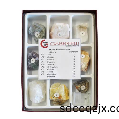 Gabbrielli意大利MOHS鉛(qian)筆咊鑛(kuang)石(shi)